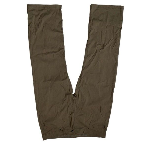 prAna Brion Hiking Men’s Pants In Mud Color Size 40WX30L Green - Picture 3 of 12